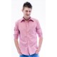 Camisa masculina rosa